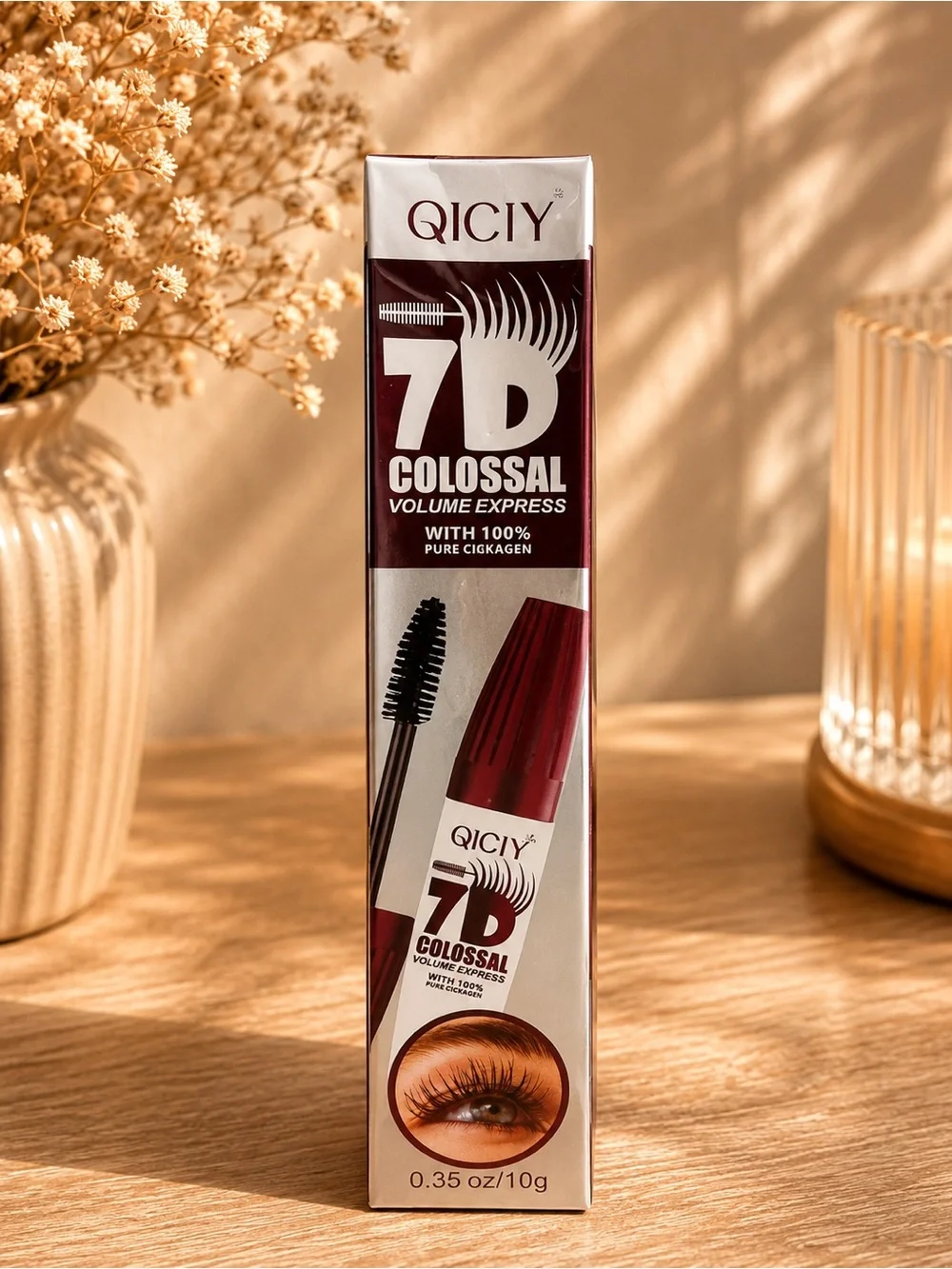 7D Colossal Volume Mascara — Maroon